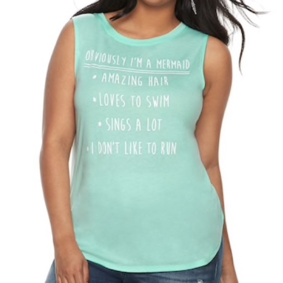 Modern‎ Lux Mermaid Tank Top - Picture 1 of 7